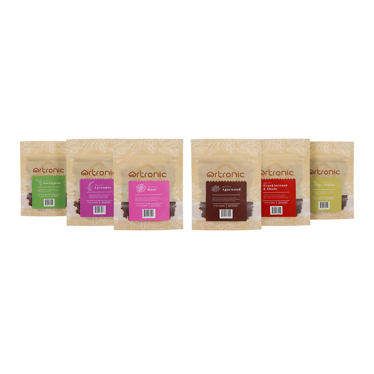 Artronic Aromatherapy Granules - Refills for Orbby Diffuser – 10gram