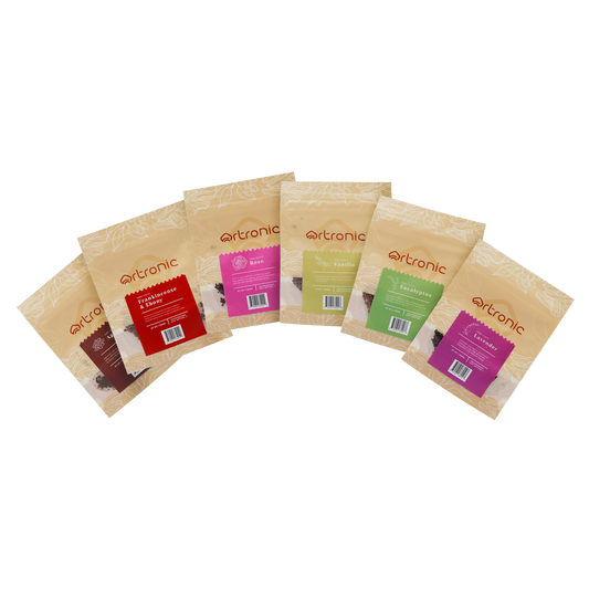Orbby Starter Kit – 6 Aromatic Wood Scents (1g each)