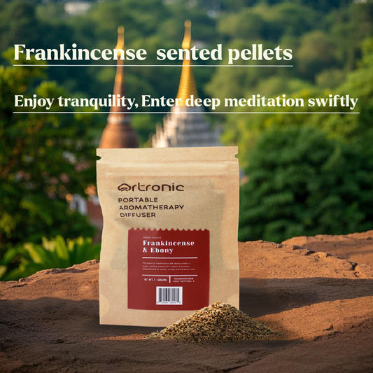 Orbby Aromatic Wood Refills – 10g -Frankincense & Ebony