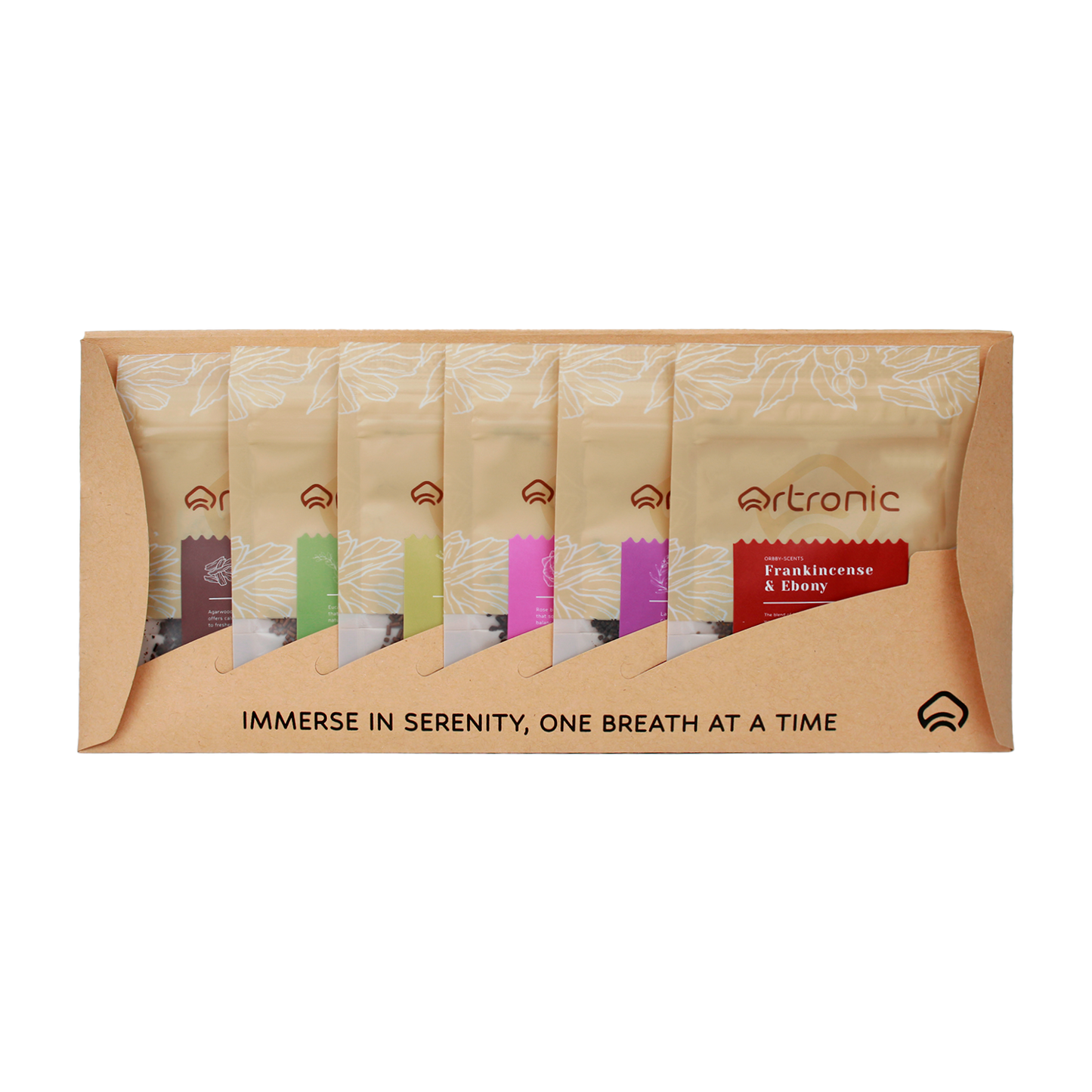 Orbby Starter Kit – 6 Aromatic Wood Scents (1g each)