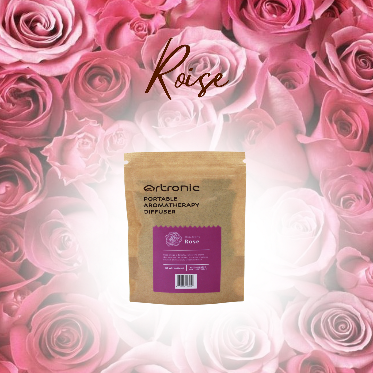 Orbby Aromatic Wood Refills – 10g - Rose