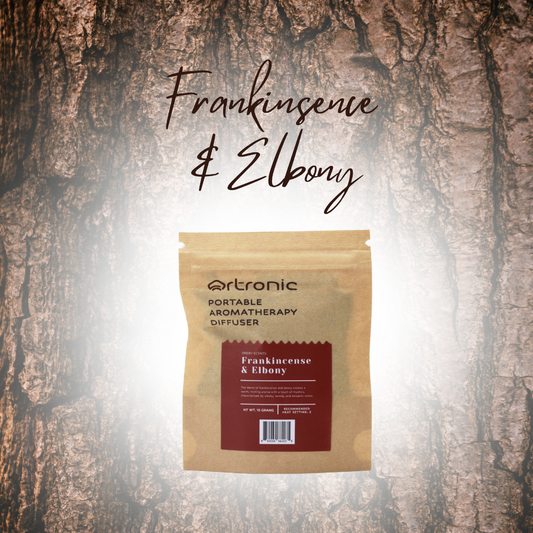 Orbby Aromatic Wood Refills – 10g -  Frankincense & Ebony