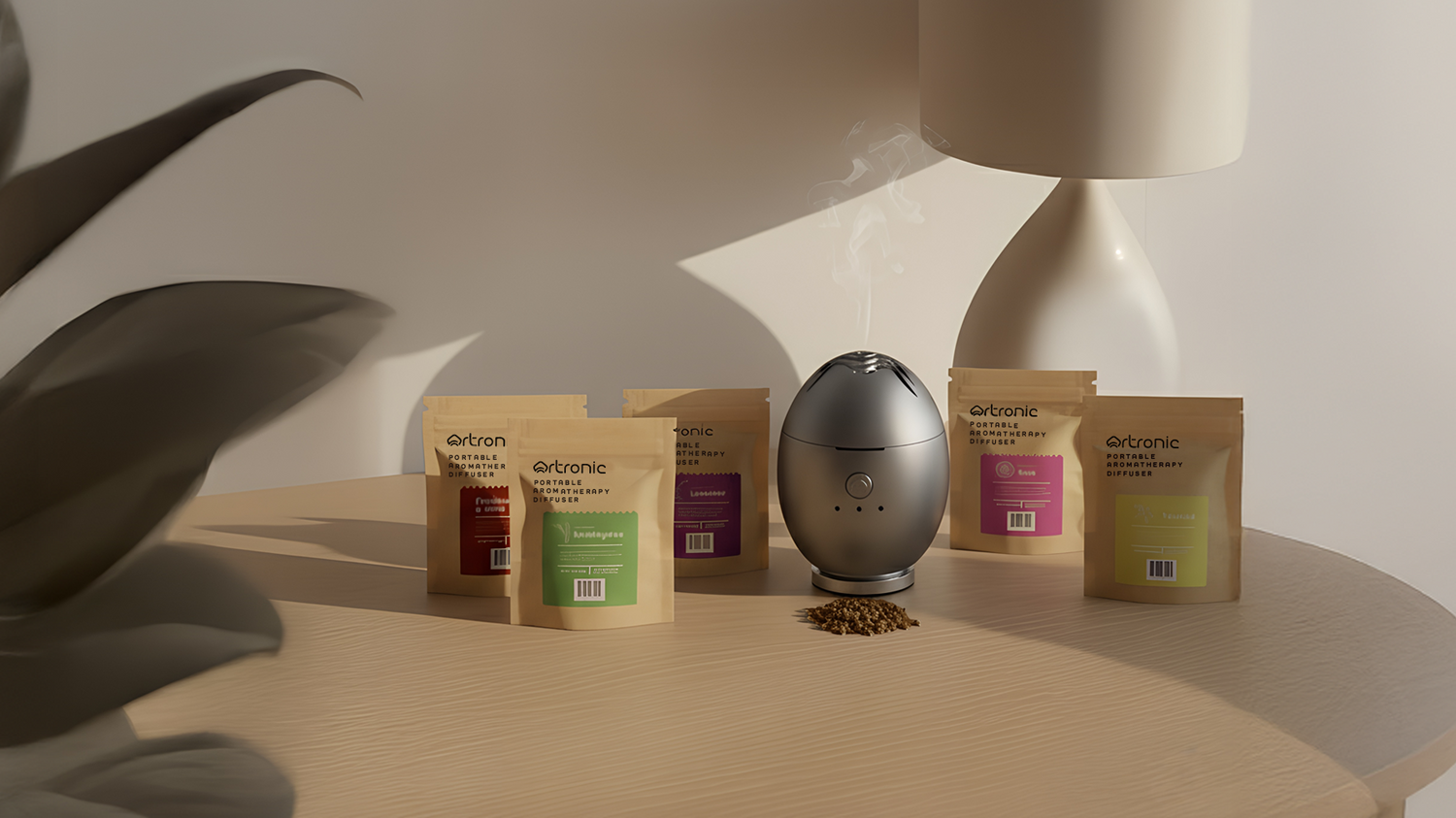 Bundle Sale : Aroma Desk Office Diffuser Starter Kit (with 6 Flavor Scented Pellets Included)