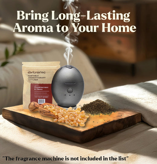 Recambios de madera aromática Orbby – 10 g - Incienso y ébano