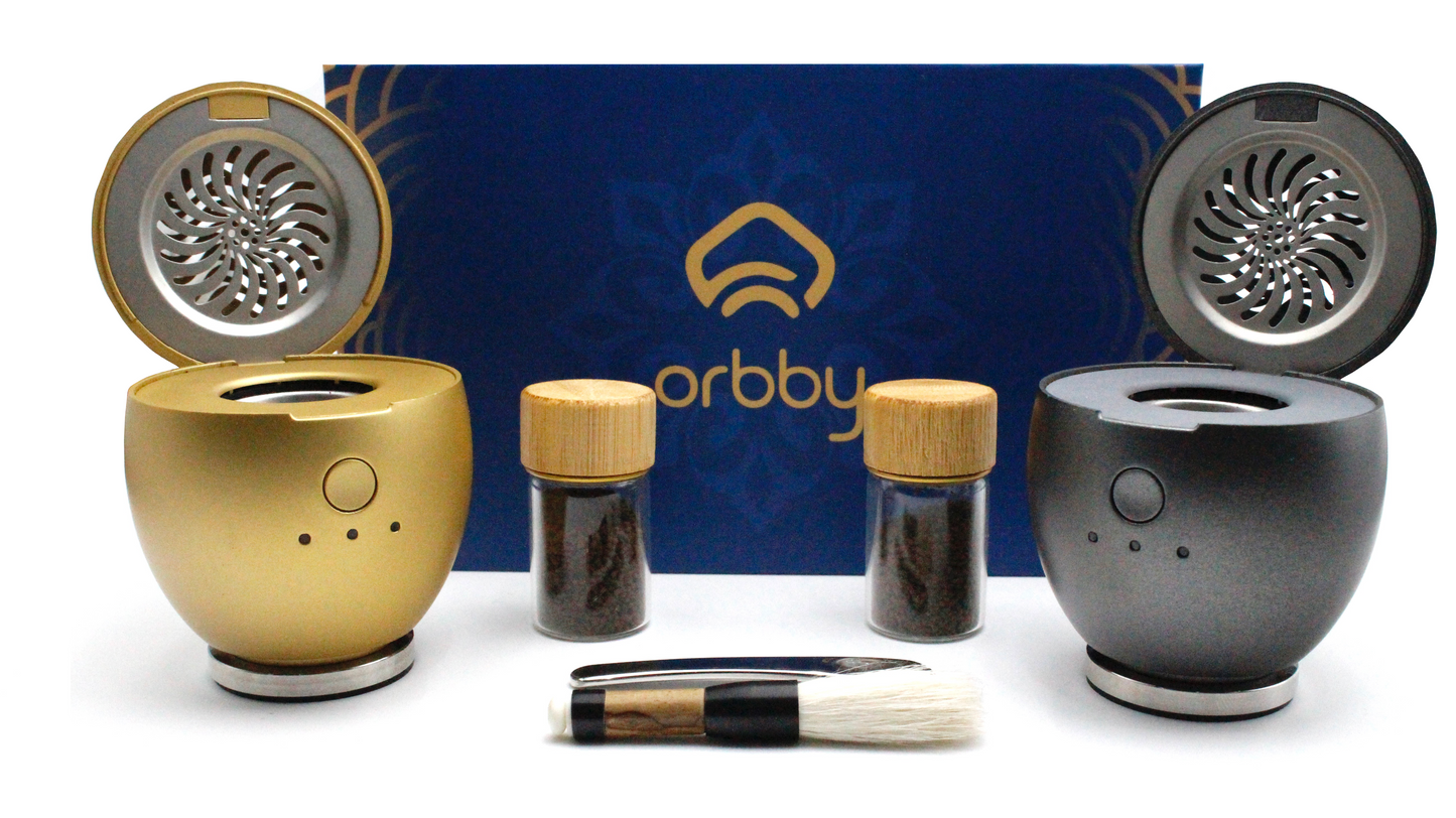 Orbby Aromatherapy Diffuser - Luxury Edition - Silver