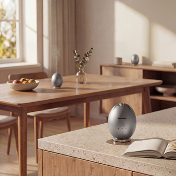 Orbby Aromatherapy Diffuser - Luxury Edition - Silver