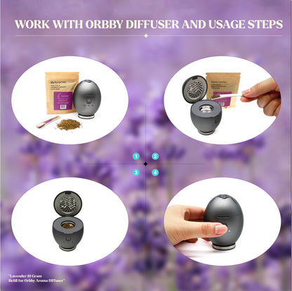 Artronic Aromatherapy Granules - Refills for Orbby Diffuser – 10gram