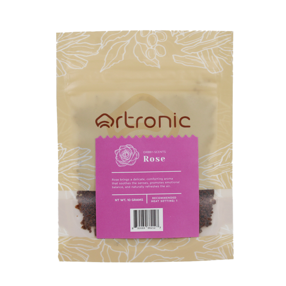 Orbby Aromatische Holz-Nachfüllpackungen – 10 g – Rose