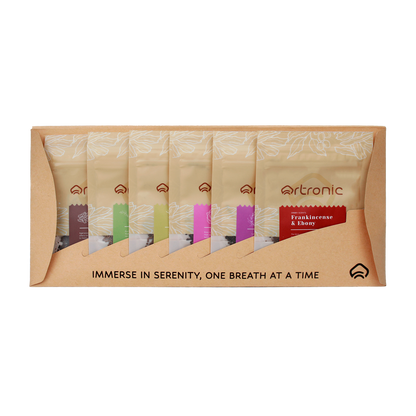 Orbby Starter Kit – 6 Aromatic Wood Scents (1g each)
