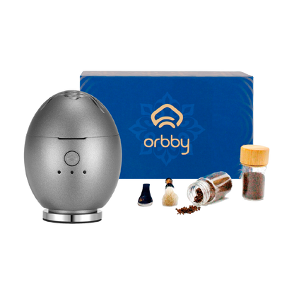 Difusor de aromaterapia Orbby - Edición de lujo - Plateado