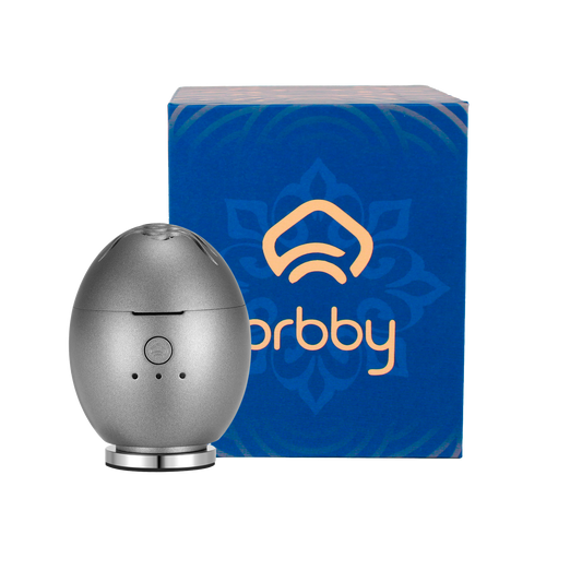 Difusor de aromaterapia Orbby – Edición estándar - Plateado